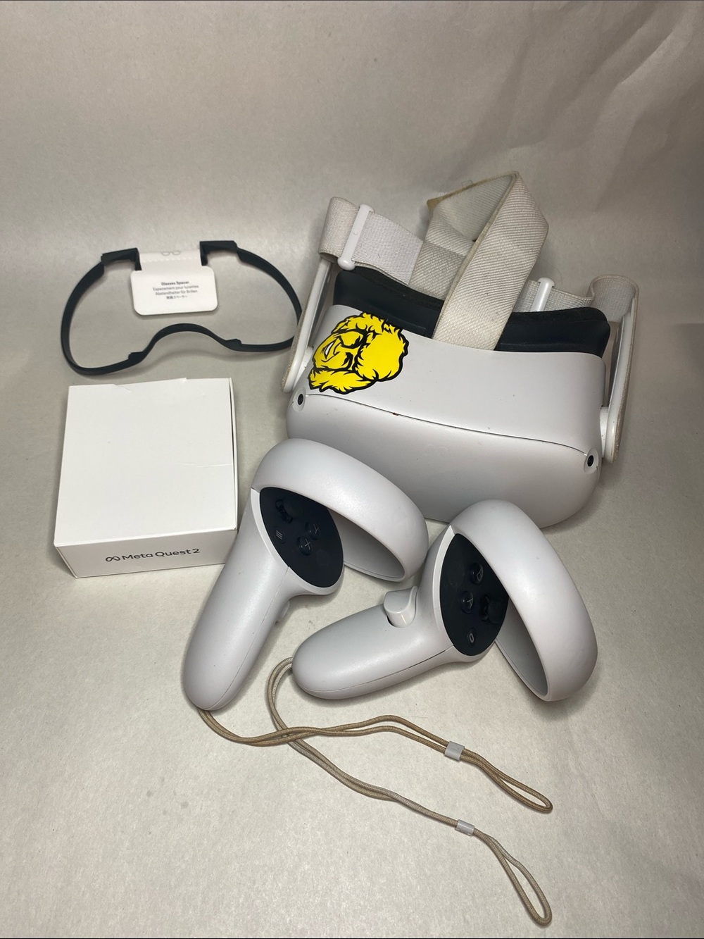 Meta Quest 2 VR Headset with Controllers - White